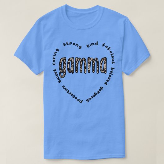 Gamma Grandmother Appreciation Gamma Grandma  Tシャツ (デザイン正面)