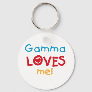 Gamma Loves Me Tシャツとギフト キーホルダー