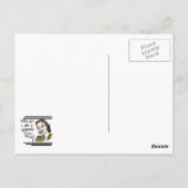 GammieのレトロのTシャツおよびギフト ポストカード (裏面)