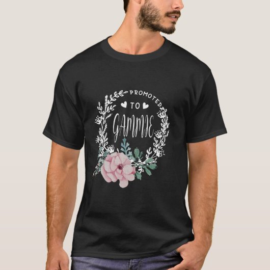 GAMMIE Flower Mother S Day Matching Faに昇格 Tシャツ (正面)
