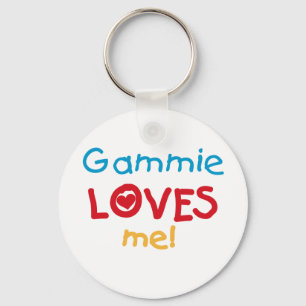 Gammie Loves Me Tシャツとギフト キーホルダー