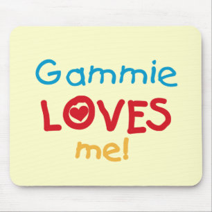 Gammie Loves Me Tシャツとギフト マウスパッド