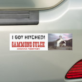 Gammons Gulch映画セットバンパーステッカー バンパーステッカー (車上)