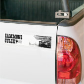 Gammons Gulch映画セットバンパーステッカー バンパーステッカー (トラック上)