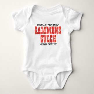 Gammons Gulch映画セット乳児Tシャツ ベビーボディスーツ