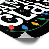 Gammy Claus Funny Xmas Christmas Grandma Holiday S ポスター (角)