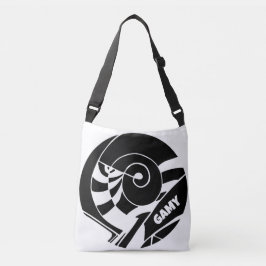 GAMY® Black Logo クロスボディバッグ