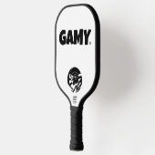GAMY® Black Logo ピックルボールラケット (左)