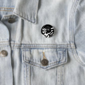 GAMY Black Logo Button rund 缶バッジ (インサイチュ)