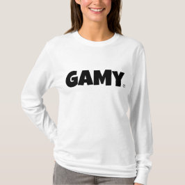 GAMY® Black Logo Damen Tシャツ