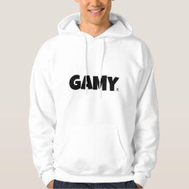 GAMY® Black Logo Herren パーカ