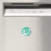GAMY Green Logo Magnet rund マグネット (インサイチュ (食洗機))