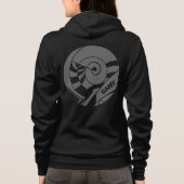 GAMY® Grey Logo Damen パーカ (裏面)