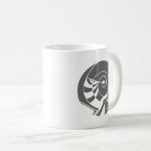GAMY Grey Logo Tasse 325 ml コーヒーマグカップ (正面右)