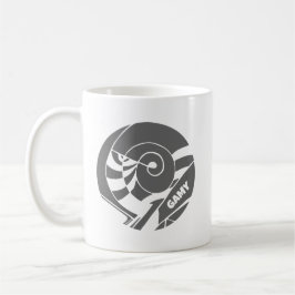 GAMY Grey Logo Tasse 325 ml コーヒーマグカップ