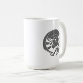 GAMY Grey Logo Tasse 443 ml コーヒーマグカップ (正面右)