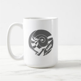 GAMY Grey Logo Tasse 443 ml コーヒーマグカップ