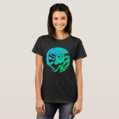 GAMY® Logo Basic Damen T-Shirt Tシャツ (正面フル)