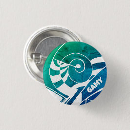 GAMY Logo Button rund 缶バッジ