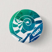 GAMY Logo Button rund 缶バッジ (正面)