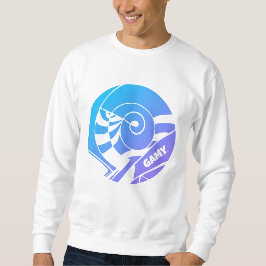 GAMY® Logo Herren スウェットシャツ (正面)