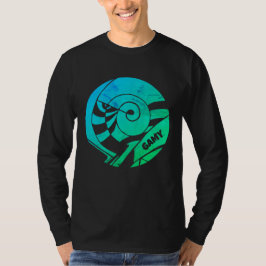 GAMY® Logo Herren Langarm Tシャツ