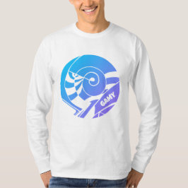 GAMY® Logo Herren Langarm Tシャツ