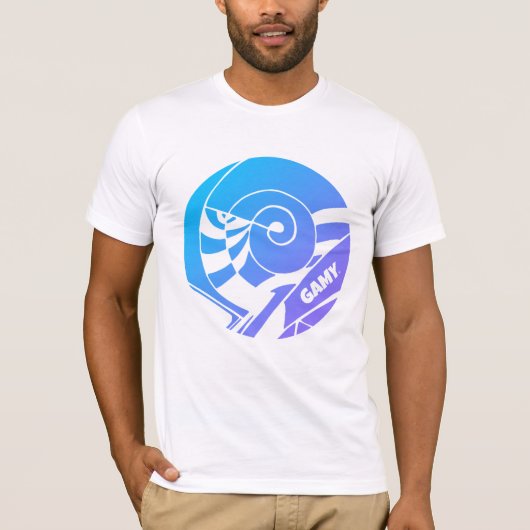 GAMY® Logo Herren T-Shirt Tシャツ (正面)