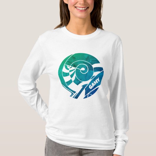 GAMY® Nature Logo Damen Tシャツ (正面)