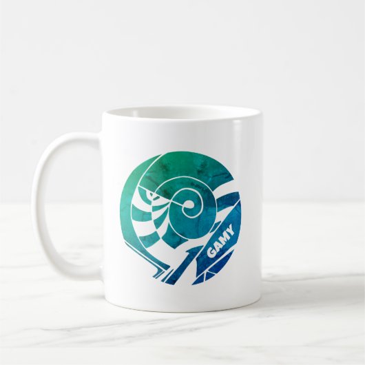GAMY Nature Logo Tasse 325 ml コーヒーマグカップ (左)