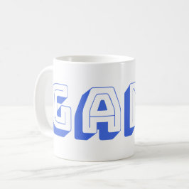 GAMY Royal blue Logo Tasse 325 ml コーヒーマグカップ