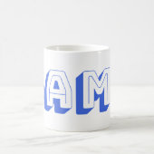 GAMY Royal blue Logo Tasse 325 ml コーヒーマグカップ (中央)