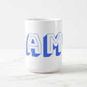 GAMY Royal blue Logo Tasse 443 ml コーヒーマグカップ (中央)