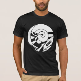 GAMY® White Logo Herren T-Shirt Tシャツ