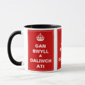 Gan Bwll Daliwch Atiの~ウェールズ マグカップ (左)
