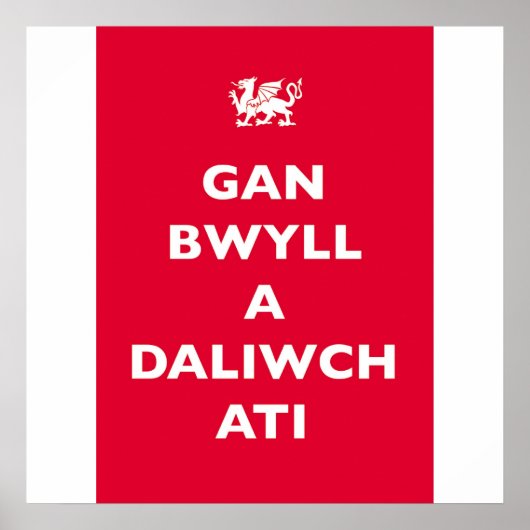 GAN BWYLL A DALIWCH ATI ポスター (正面)