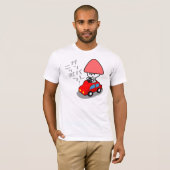 Ganbare日本のTシャツ-車 Tシャツ (正面フル)