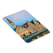 Gand Belgiqueフォトヴィンテージ マグネット (右側)