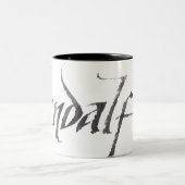 Gandalf名テクスチャ ツートーンマグカップ (中央)