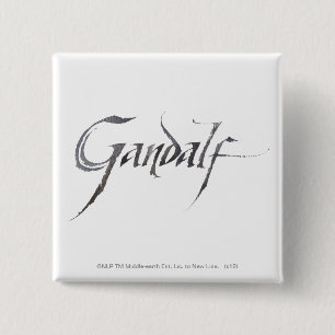 Gandalf名テクスチャ 缶バッジ