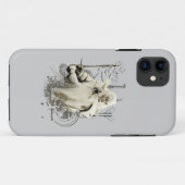 GANDALF™と剣ベクトルコラージュ Case-Mate iPhoneケース (裏面(横))