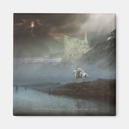 GANDALF™ホビットを保護都市へ マグネット (正面)