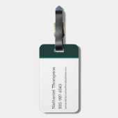 GANDALF™ "Speak Friend And Enter" Doors of Durin ラゲッジタグ (裏面縦)