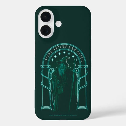 GANDALF™ "Speak Friend And Enter" Doors of Durin Case-Mate iPhoneケース (裏面)