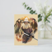 Gandalf、THORIN OAKENSHIELD™、およびBILBO BAGINS™ ポストカード (スタンド正面)