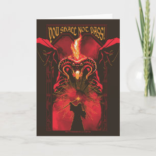 GANDALF™ Vs Balrog "You Shall Not Pass"グラフィック カード