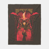 GANDALF™ Vs Balrog "You Shall Not Pass" Graphic フリースブランケット (正面)