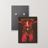 GANDALF™ Vs Balrog "You Shall Not Pass" Graphic 缶バッジ (正面/裏面)