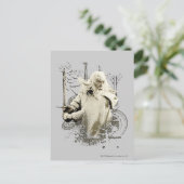 GANDALF™ with Sword Vector Collage ポストカード (スタンド正面)