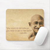Gandhiのマウスパッド マウスパッド (マウス)